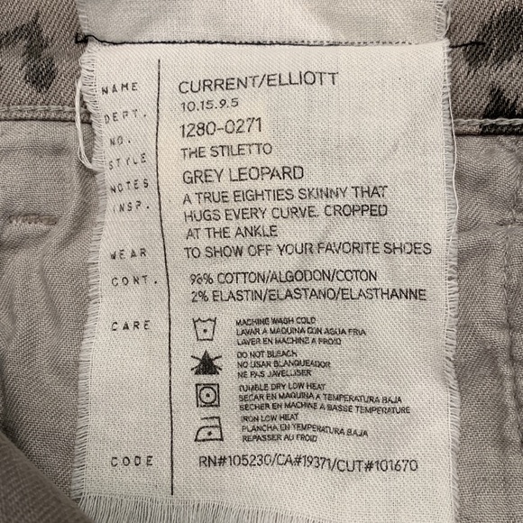 CURRENT ELLIOTT, The Stiletto - Picture 5 of 8